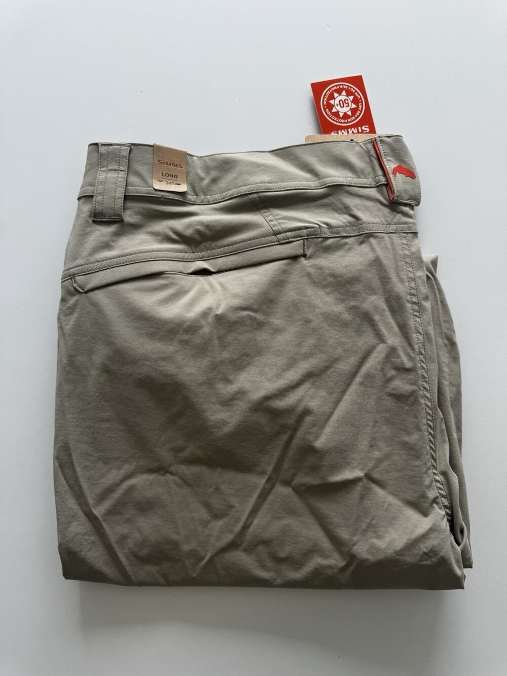 Simms Guide Fishing Hiking Pant Mens - Stone Size 44 Long